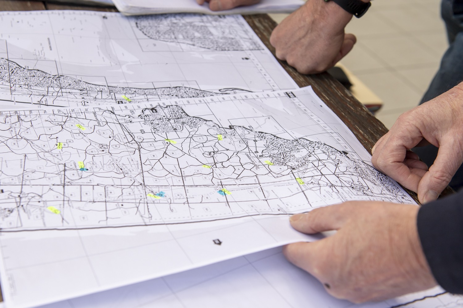 La Municipalité a identifié les points de rassemblement.