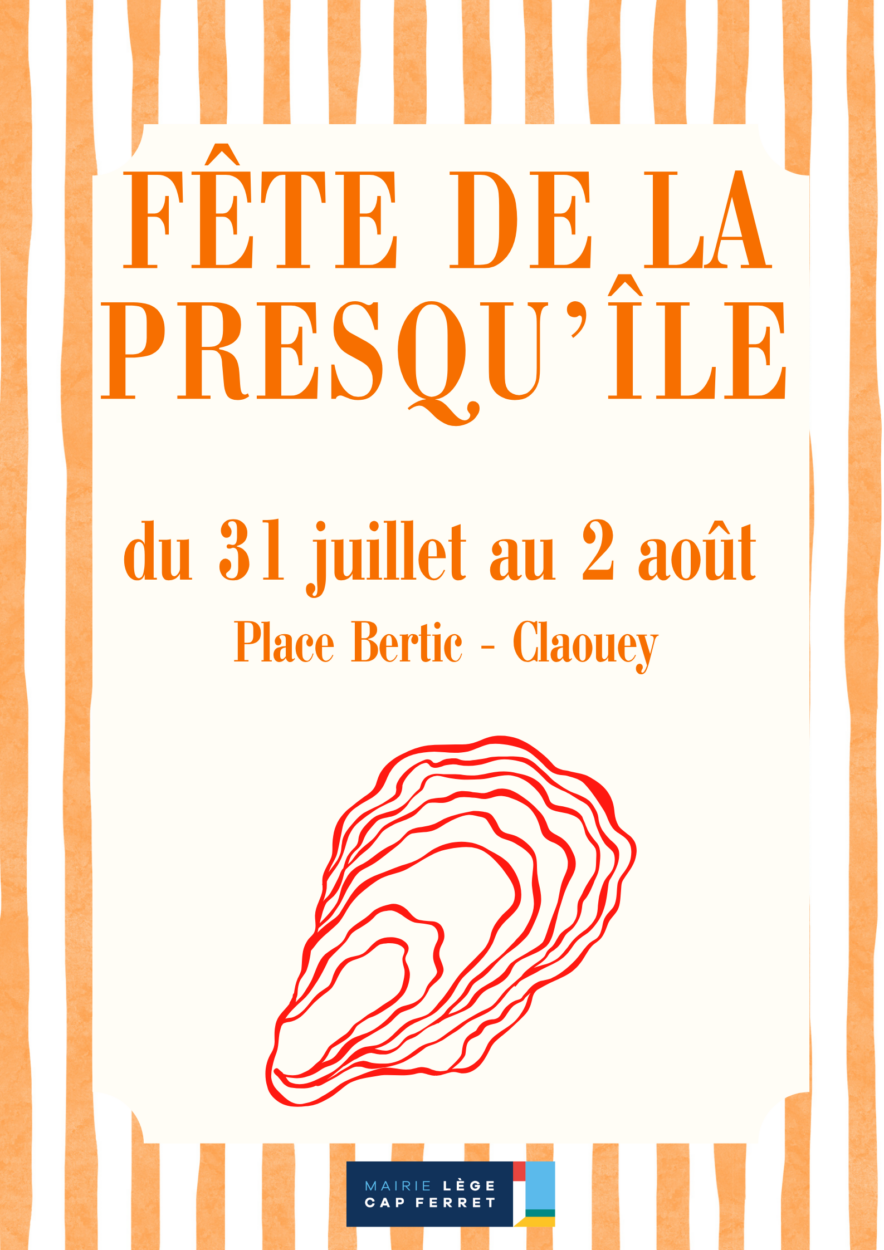 Sortie Dimanche 02 Août 2026 Fête de la Presqu’ile // ANNULÉ