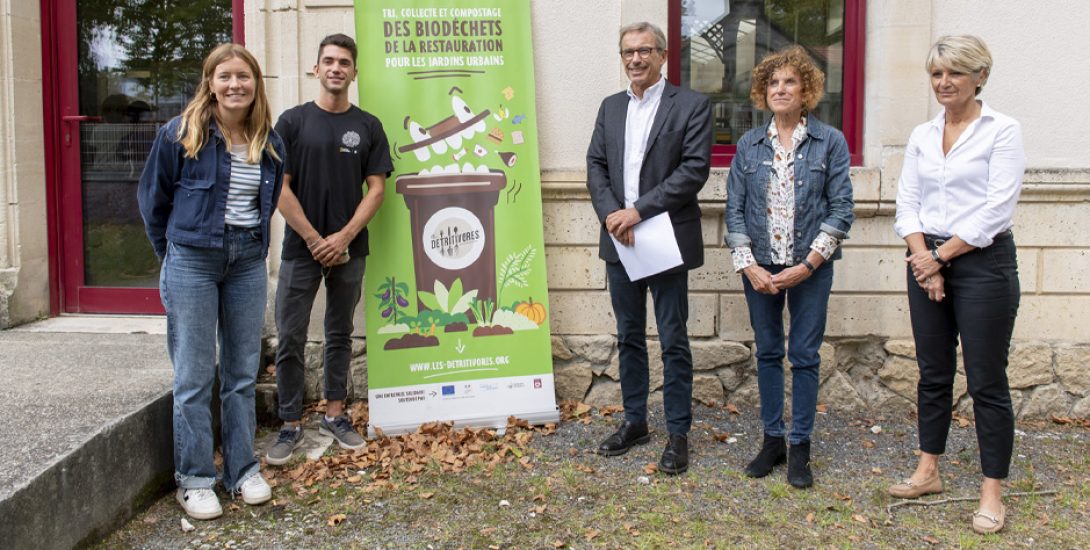 Valoriser les biodéchets des cantines en compost avec les Détritivores